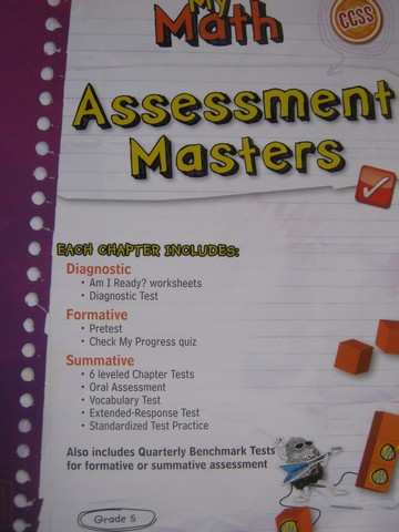 (image for) My Math 5 Assessment Masters (P)