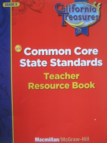 (image for) California Treasures CCSS 5 Teacher Resource Book (CA)(P)