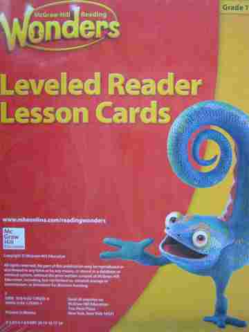 (image for) Wonders 1 Leveled Reader Lesson Cards (Pk)