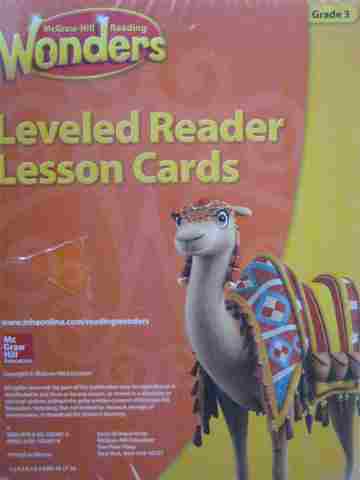 (image for) Wonders 3 Leveled Reader Lesson Cards (Pk)