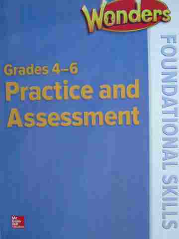 (image for) Wonders 4-6 Practice & Assessment Foundational Skills (P)