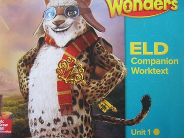 (image for) Wonders 4.1 ELD Companion Worktext (CA)(P) by August, Echevarria
