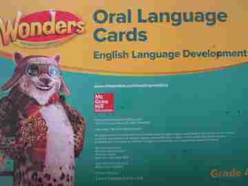 (image for) Wonders 4 ELD Oral Language Cards (Pk)