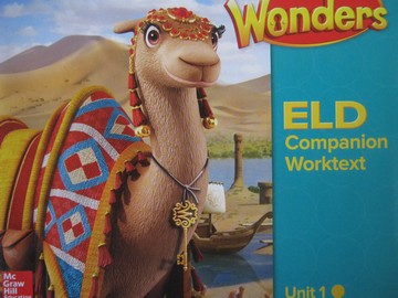 (image for) Wonders 3.1 ELD Companion Worktext (CA)(P) by August, Echevarria
