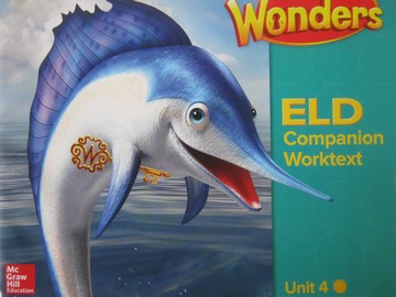 (image for) Wonders 2.4 ELD Companion Worktext (CA)(P) by August, Echevarria