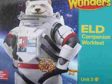 (image for) Wonders 6.3 ELD Companion Worktext (CA)(P) by August,