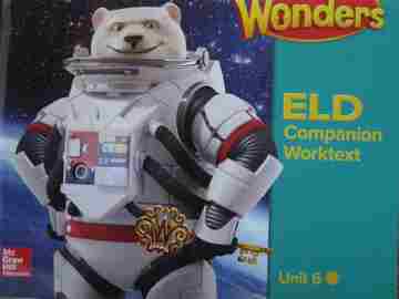 (image for) Wonders 6.6 ELD Companion Worktext (CA)(P) by August,