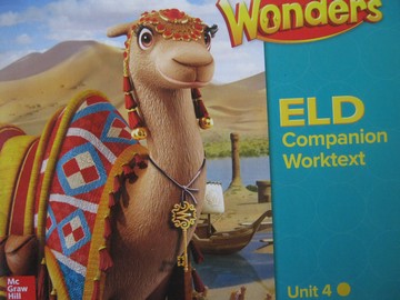 (image for) Wonders 3.4 ELD Companion Worktext (CA)(P) by August, Echevarria