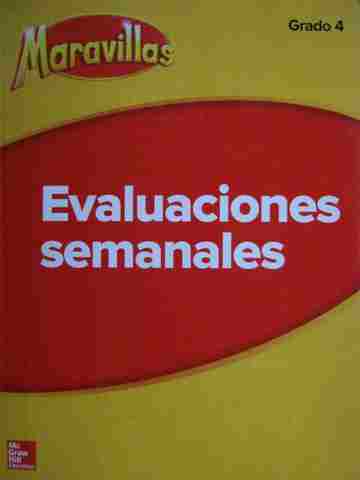 (image for) Maravillas 4 Evaluaciones semanales (P)