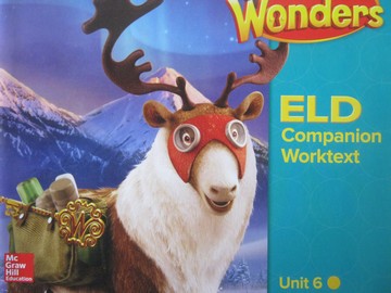 (image for) Wonders 5.6 ELD Companion Worktext (CA)(P) by August, Echevarria