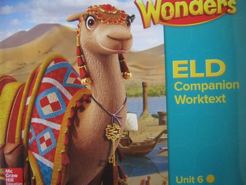 (image for) Wonders 3.6 ELD Companion Worktext (CA)(P) by August, Echevarria