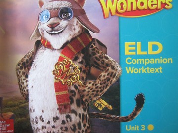 (image for) Wonders 4.3 ELD Companion Worktext (CA)(P) by August, Echevarria