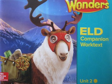 (image for) Wonders 5.2 ELD Companion Worktext (CA)(P) by August, Echevarria