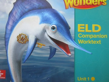 (image for) Wonders 2.1 ELD Companion Worktext (CA)(P) by August, Echevarria