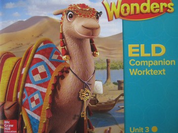 (image for) Wonders 3.3 ELD Companion Worktext (CA)(P) by August, Echevarria