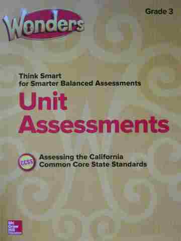 (image for) Wonders 3 Unit Assessments (CA)(P)