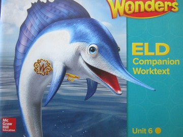 (image for) Wonders 2.6 ELD Companion Worktext (CA)(P) by August, Echevarria