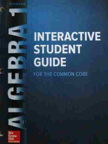 (image for) Algebra 1 Common Core Interactive Student Guide (P)