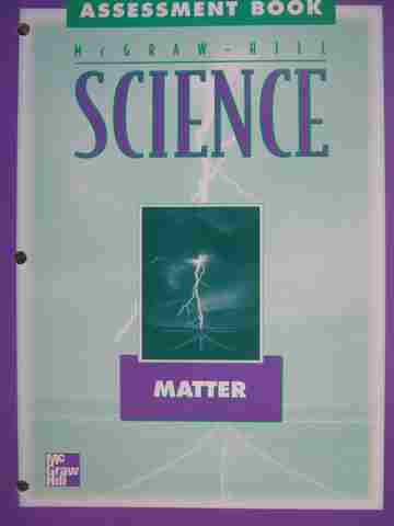 (image for) McGraw-Hill Science 5 Matter Assessment Book (P)