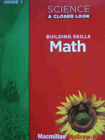 (image for) Science A Closer Look 1 Building Skills Math (P)