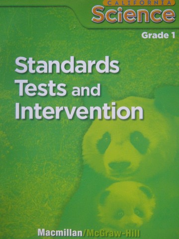 (image for) California Science 1 Standards Tests & Intervention (CA)(P)