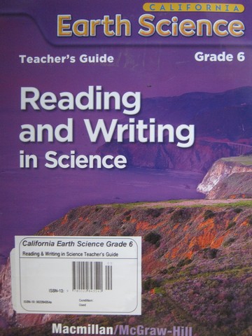 (image for) California Earth Science 6 Reading & Writing in Science TG (P)