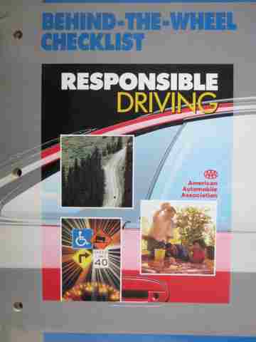 (image for) Responsible Driving Behind-the-Wheel Checklist (P)
