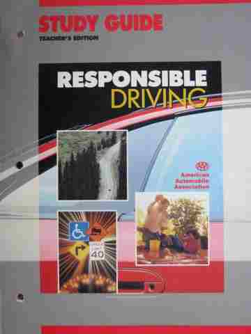 (image for) Responsible Driving Study Guide TE (TE)(P)