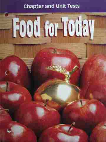 (image for) Food for Today 6th Edition Chapter & Unit Tests (P)