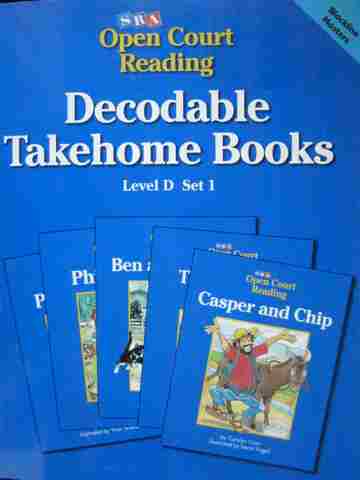 (image for) SRA Open Court Reading D-1 Decodable Takehome Books BLM (P)