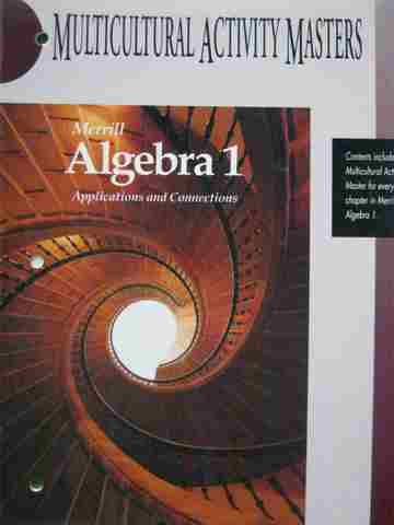 (image for) Merrill Algebra 1 Multicultural Activity Masters (P)