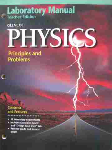 (image for) Physics Principles & Problems Laboratory Manual TE (TE)(P)