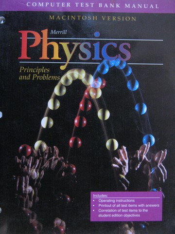 (image for) Physics Principles & Problems Computer Test Bank Manual (P)