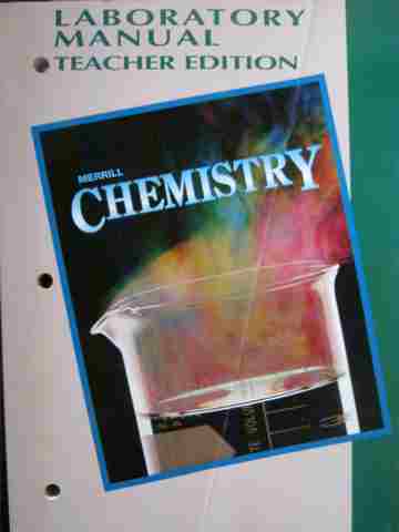 (image for) Merrill Chemistry Laboratory Manual TE (TE)(P) by Tom Russo