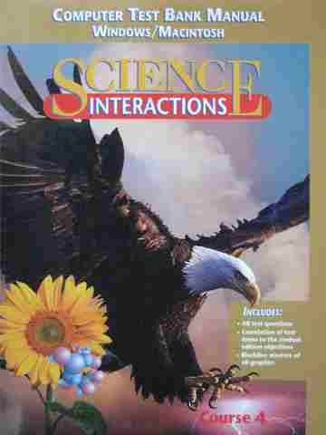 (image for) Science Interactions 4 Computer Test Bank Manual (P)