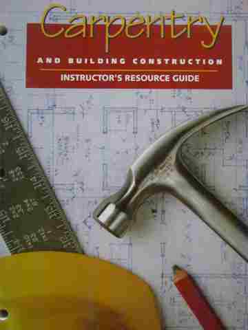(image for) Carpentry & Building Construction 5th Edition IRG (TE)(P)