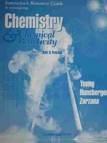 Chemistry & Chemical Reactivity 3rd Edition IRG (TE)(P) by Young (image for) Chemistry & Chemical Reactivity 3rd Edition IRG (TE)(P) by Young