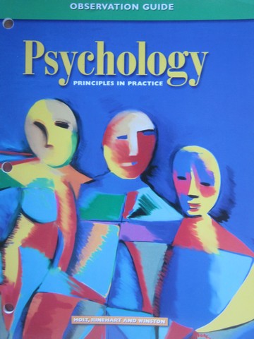 (image for) Psychology Principles in Practice Observation Guide (P)
