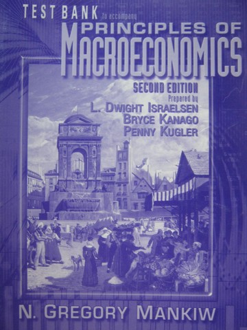 (image for) Principles of Macroeconomics 2nd Edition Test Bank (P)