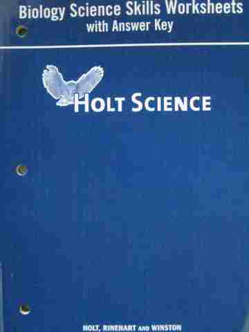 (image for) Biology Science Skills Worksheets with Answer Key (P)