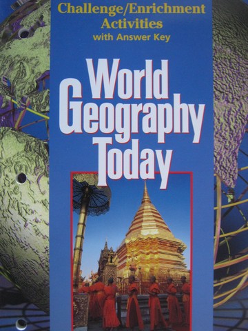 (image for) World Geography Today Challenge Enrichment Activities (P)