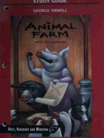 (image for) HRW Library Study Guide Animal Farm with Connections (P)