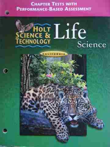 (image for) Holt Life Science Chapter Tests (CA)(P)