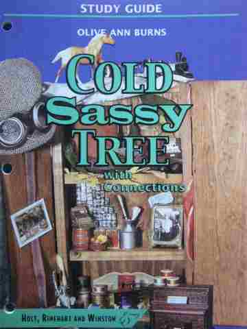 (image for) HRW Library Study Guide Cold Sassy Tree with Connections (P)