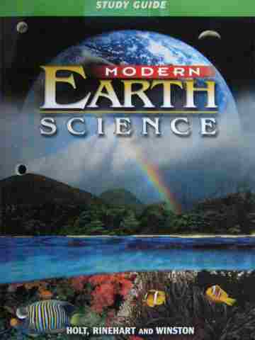 (image for) Modern Earth Science Study Guide (P)