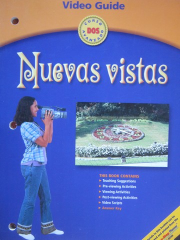 (image for) Nuevas vistas Curso avanzado 2 Video Guide (P) by Maria Diaz
