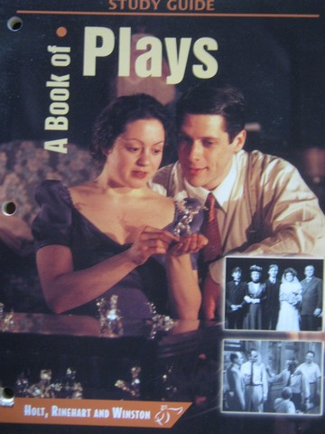 (image for) HRW Library Study Guide A Book of Plays (P)