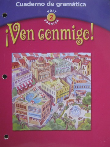 (image for) Ven conmigo! 2 Cuaderno de gramatica (P)