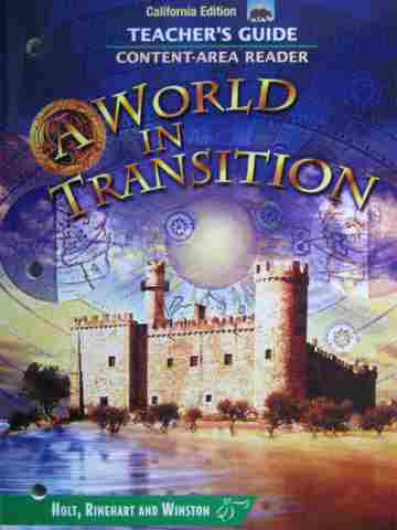 (image for) Content-Area Reader A World in Transition TG (CA)(TE)(P)