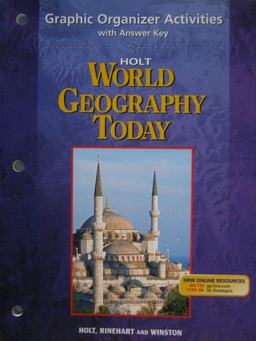 (image for) World Geography Today Graphic Organizer Activities (P)